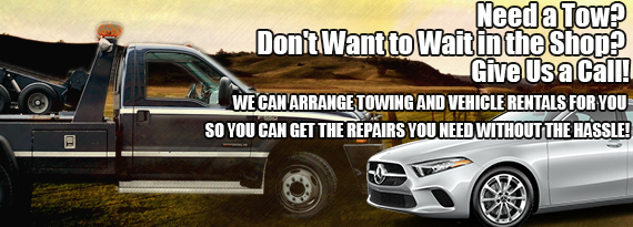 Towing and Vehicle Rental Arrangements