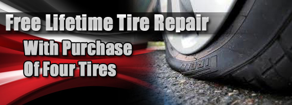 Free Lifetime Tire Repair