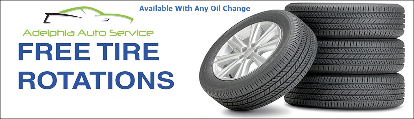 Free Tire Rotations with Any Oil Change Service