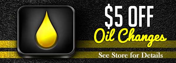 $5 off Oil Changes