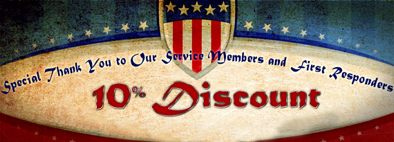 Service Members Discount!