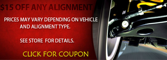 $15 Off Any Alignment