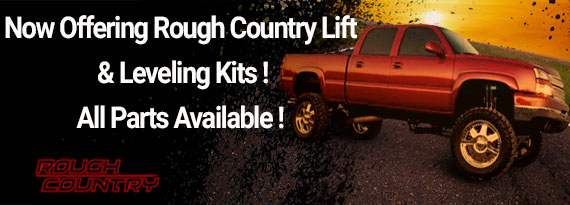 Now Offering Rough Country Lift