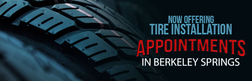 Tire installation appointments