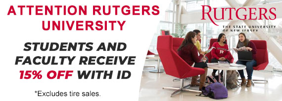 Rutgers Student & Faculty Discount