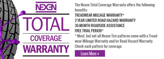 Nexen Total Coverage Warranty