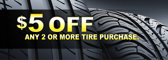 Tire Purchase Discount