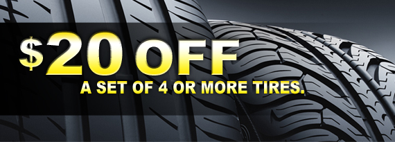 4+ Tire Purchase Discount