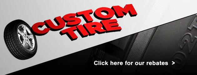 Custom Tire Savings