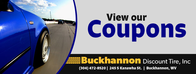 Buckhannon Discount Tire Savings