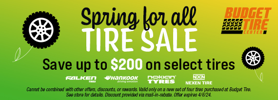 Spring for All Tire Sale