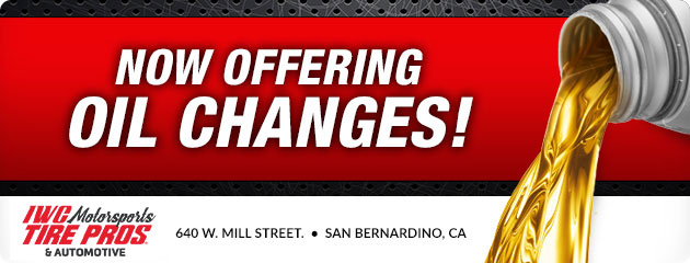 NOW OFFERING OIL CHANGES!
