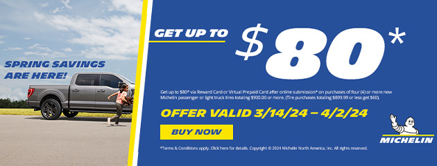 Michelin Spring Promotion