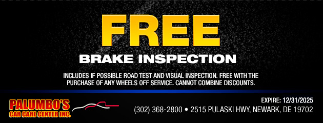 Free Brake Inspection Special