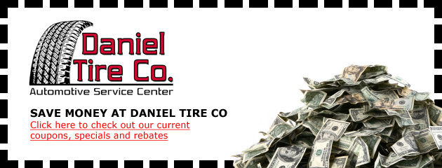 Daniel Tire Co Savings
