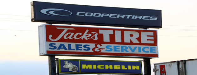 Jacks Tire Sales & Service Location