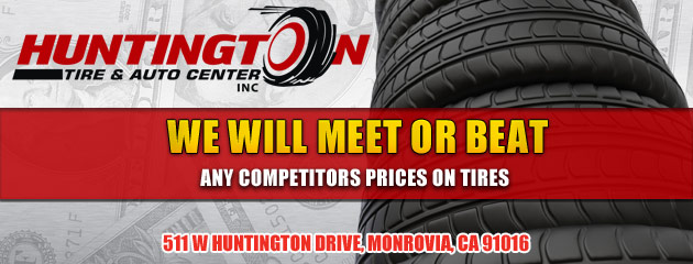 We Will Meet or Beat Any Competitors Prices On Tires