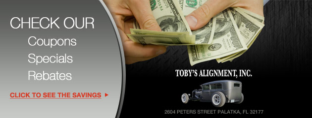 Toby Alignment Inc Savings