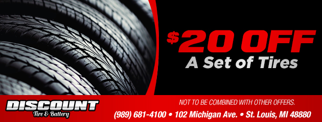 Auto Repair & Tires | St. Louis MI, Alma MI, Ithaca MI | Discount Tire and Battery