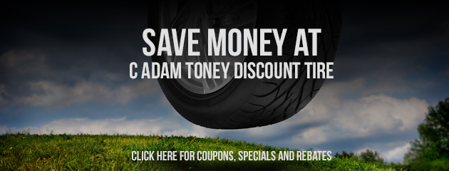 C Adam Toney Discount Tires Savings