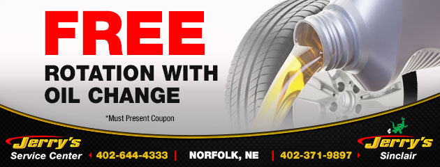Free rotation with oil change 