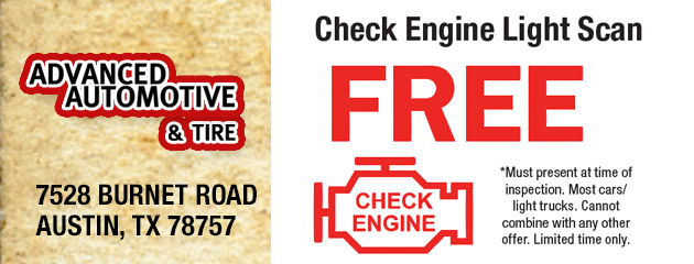 Check Engine Light Scan – FREE