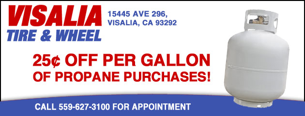25cents off per gallon of propane