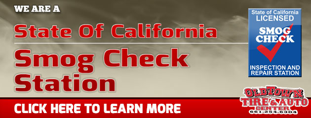 We Are A State of California Smog Check Station