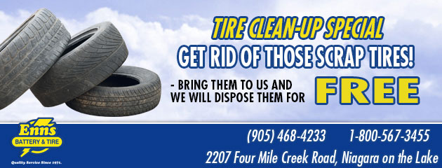 Tire Clean-Up Special