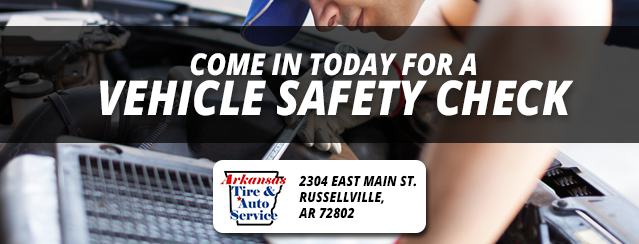 Come in today for a vehicle safety check