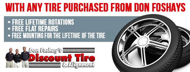 With Any Tire Purchased