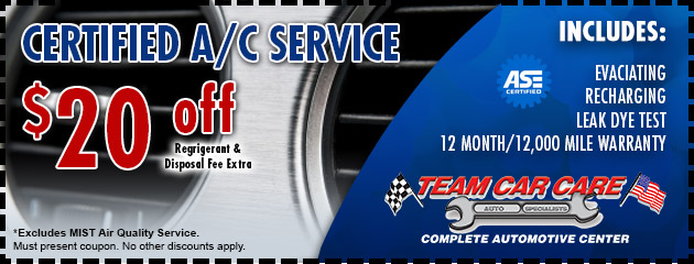 Team Car Care :: Corona CA Tires & Auto Repair Shop