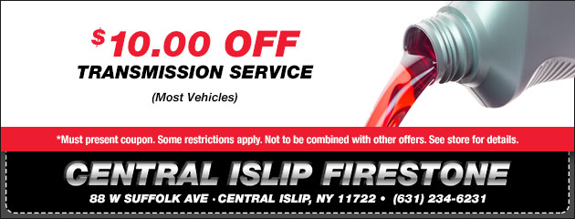 $10 Off Transmission Service Coupon