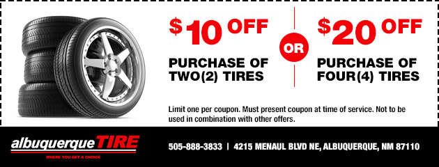 Albuquerque Tire Inc. - Tire Purchase Special
