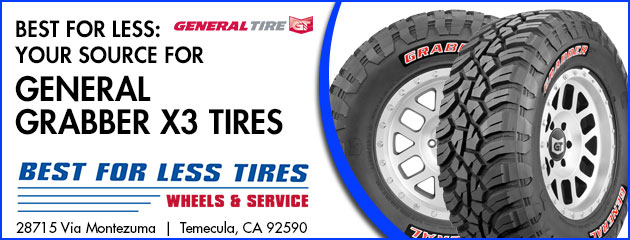 Best for Less: Your Source for General Grabber X3 Tires