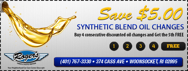 Synthetic Blend Oil Change Special