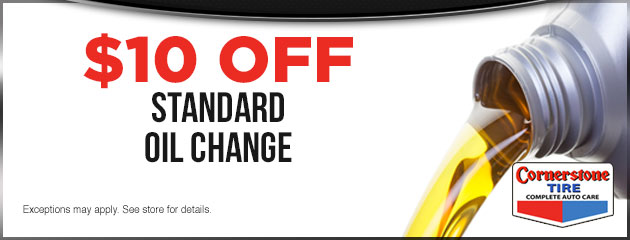 $10 Off Standard Oil Change