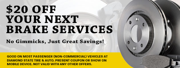 $20 Off Your Next Brake Services