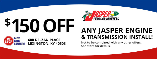 $150 Off Any Jasper Engine and Transmission Install