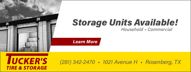 Storage Units Available!