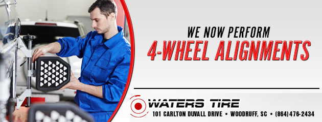 4-Wheel Alignments Available!