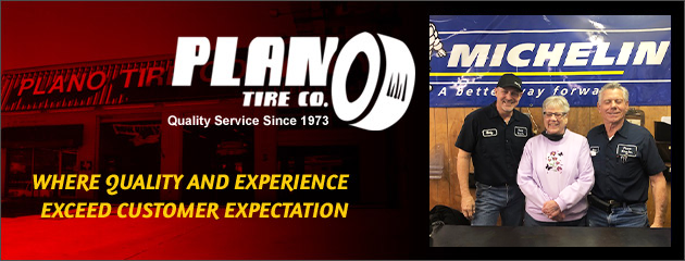 Welcome to Plano Tire Co
