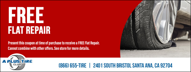 Free Flat Repair Special