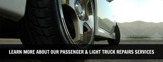 Learn More About Our Passenger & Light Truck Repair Services