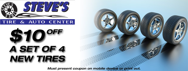 $10 Off 4 Tires