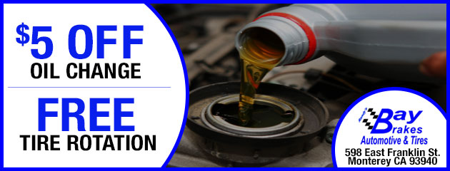 $5 Off Oil Change AND Free Tire Rotation