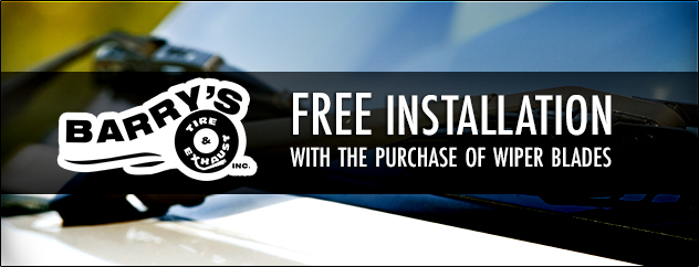 FREE Installation with the purchase of wiper blades