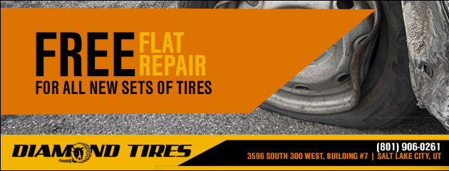 Free flat repair for all new sets of tires 