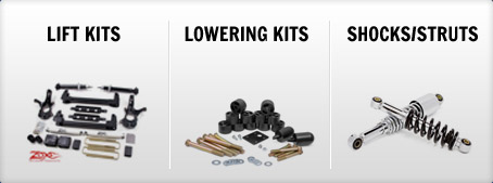Lift Kits, Lowering Kits, Shocks and Struts