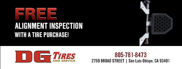 Free Alignment Inspection w/ Tire Purchase